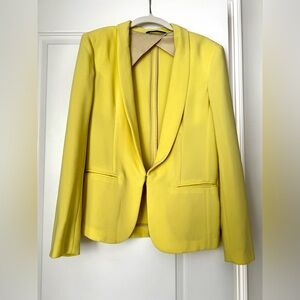 Rag & Bone Yellow Blazer Size 6 Like New
